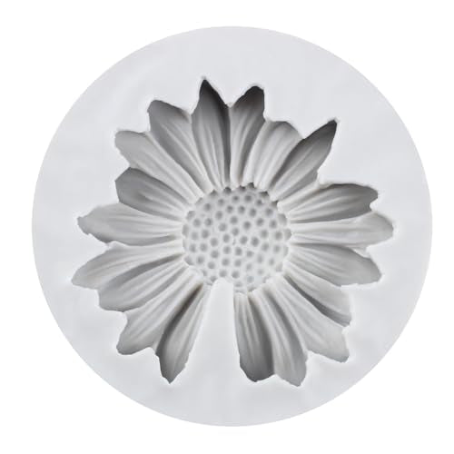 Chrysanthemum Flower Polymer Clay Mold Chrysanthemum Silicone Molds Daisy Flower Mold for DIY Crafts Air Dry Clay Plaster Epoxy Resin Casting Jewelry Making - color: Style G