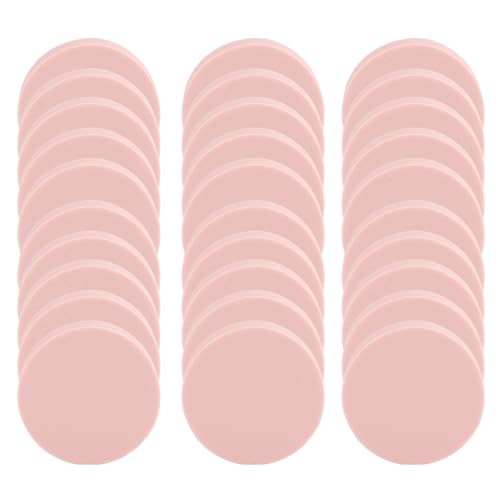 Rubber Carving Blocks Premium Soft Multipurpose Stamp Making DIY Crafting Scrapbook Painting for Schools Families 30PCS 5x5x1cm (Round) - size: Round