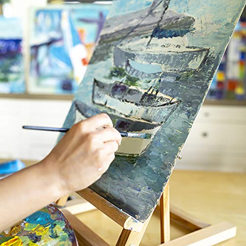 GOTIDEAL Canvases for Painting, 18x24 inch of 5 Pack, Professional Primed White Blank Flat Canvas - 100% Cotton Artist Canvas Boards for Acrylics Painting, Oil,Tempera - size: 18"x24"