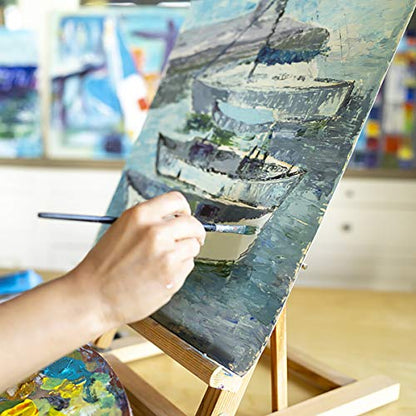 GOTIDEAL Canvases for Painting, 18x24 inch of 5 Pack, Professional Primed White Blank Flat Canvas - 100% Cotton Artist Canvas Boards for Acrylics Painting, Oil,Tempera - size: 18"x24"