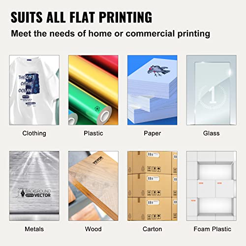 VEVOR Screen Printing Kit, 6 Pieces Aluminum Silk Screen Printing Frames, 18x20inch Silk Screen Printing Frame with 160 Count Mesh, High Tension Nylon Mesh and Sealing Tape for T-Shirts DIY Printing - size: 18x20inch-6