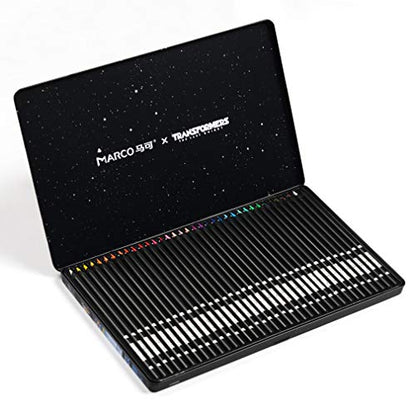 oil color pencil 36 colors, cool black wood color pencil