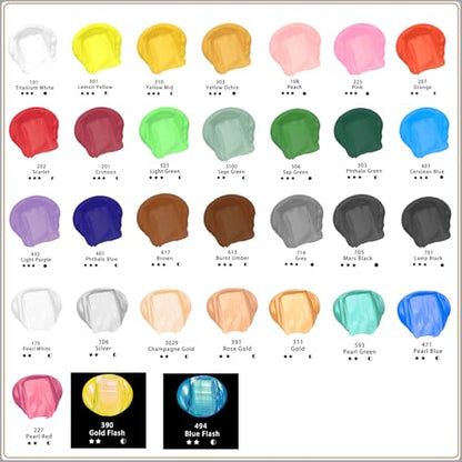 Artecho Brown Acrylic Paint (120ml / 4.05oz) Tubes, Art Craft Paints for Canvas Painting, Rock, Stone, Wood, Fabric, Art Supplies - color: Brown, style: Regular