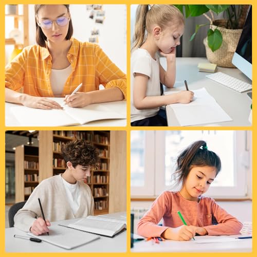 BoAn Spiral Notebook 2 Pcs 8.3 Inch x 11.2 Inch A4 Notebook 76 Pages/ 38 Sheets Soft Cover Spiral Notebook Journal Sketchbook Soft Kraft Cover Sheets for Students Office Business - size: 8.3" x 11.2"