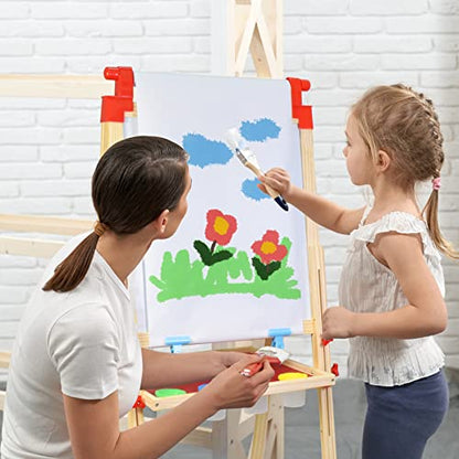 Joyooss Easel Paper Roll 15” x 984” (82’), Arts and Crafts Drawing Paper Roll of Paper for Painting Kids Easel, Coloring Art Paper, White Paper Roll of Crafting Activity Projects Supplies - size: 15 Inch 1 Roll