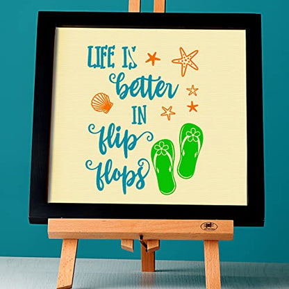 Self Adhesive Screen Printing,Stencils Mesh Transfer Stencils - Reusable Screen Printing Stencil Patterns for DIY Painting (Ship Shops) - color: Ship Shops