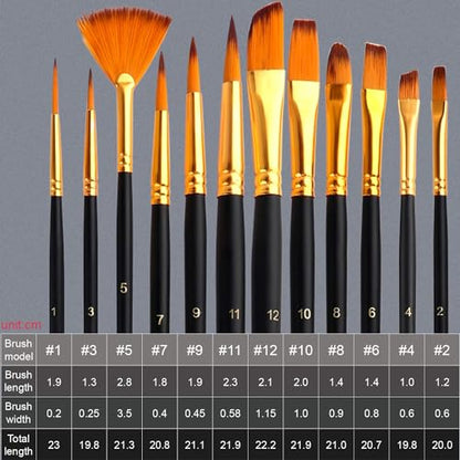 ESRICH Acrylic Paint Set, 74 PCS Professional Paint Supplies with Paint Brushes, Wooden Tabletop Easel, Canvases, Painting Pads, Palette, Paint Knives, Brush Cup and Art Sponge for Hobbyists Beginners - color: 36 Color Acrylic Paints