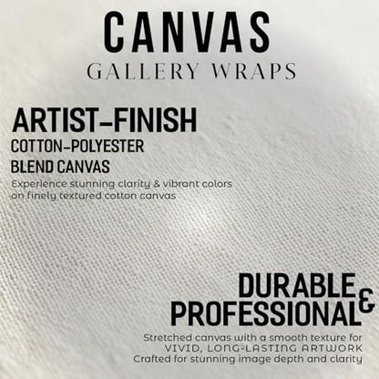 (18x12x1.25 In) Gallery Wrapped Canvas Wall Art Print of Mini Bundle - 100% Cotton, Ready to Hang, High-Definition Giclée Printing, Fade-Resistant, Modern Home & Office | ANDUNCAc467802WH - size: 18L" x 12W"