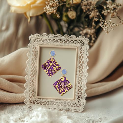 CHGCRAFT Vines Clay Texture Mat Clay Modeling Pattern Pad Vine Texture Butterflies Texture Sheets for Polymer Clay Making Earrings Jewerly Tools, 4×2.6 inch - style: Vines and Butterflies
