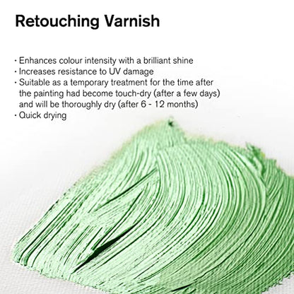 Winsor & Newton Professional Artists' Retouching Varnish, 500ml (16.9-oz) Bottle - color: Retouching Varnish, style: 16.9-oz Bottle