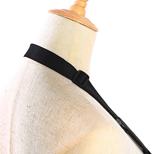 Tosewever 2 Pack Adjustable Bib Apron with 2 Pockets, Waterdrop Resistant Cooking Kitchen Aprons for Women Men Chef Couple BBQ Painting (Black, 2) - color: Black