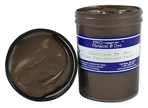 Pearlescent Textile Paint 8 oz. (Chocolate) - color: Chocolate