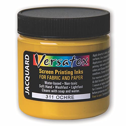 Jacquard Versatex Screen Printing Inks, Ochre
