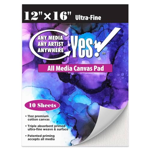 Yes! Canvas Pad 12x16"
