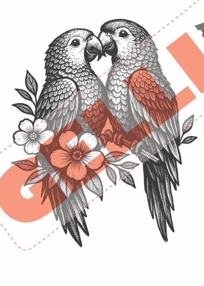 Gelli Arts Image Transfer Printables Pack – Collage Art & Texture Sheets for Gel Printing, Mixed Media, Scrapbooking, Card Making & DIY Crafts – 30 Printable 8x10 Images – Flora & Flight - color: black and green, blue, brown