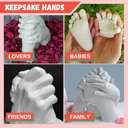Precious Memories Home Mold Set, Couples Plaster Mold Set, Family Activities