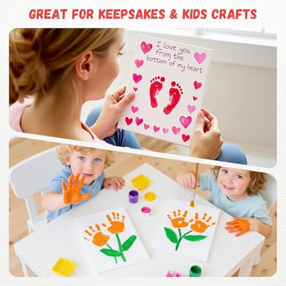 Simetufy 12 Pack 5x7 Inch Small Flat Canvas Boards for Painting, Gesso Primed Acid-Free 100% Cotton Blank Canvas Panels for Kids, Non Toxic - size: 5"x7"