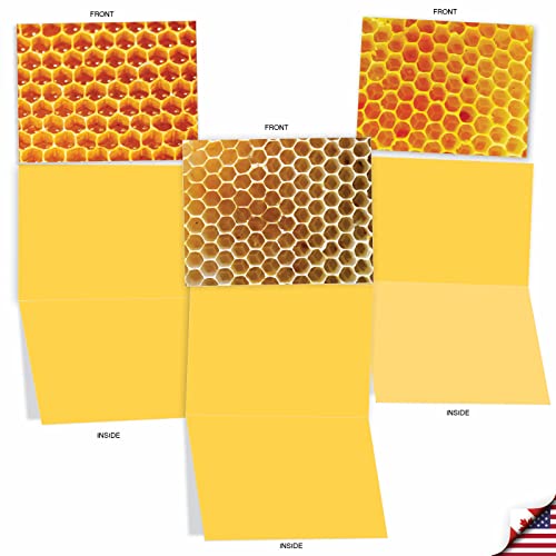 The Best Card Company - 10 Assorted Blank Notes Box Set 4 x 5.12 Inch with Envelopes (10 Designs, 1 Each) Boxed Assorted Kid Cards of Pets - HONEY I'M HOME M3060 - style: Honey I'm Home