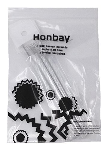 Honbay Pack of 2 Sets Clay Pottery Sculpture Feather Wire Texture + Pro Needle Detail Tools