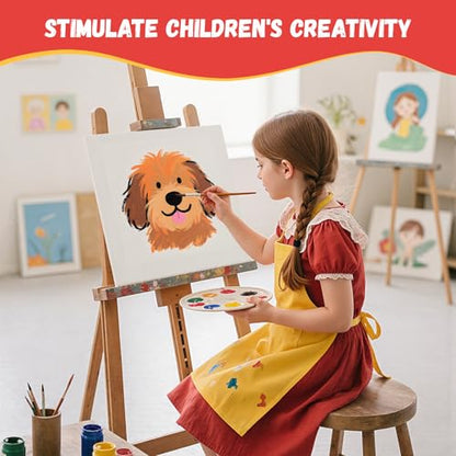 Simetufy 12 x 12 inch 12 Pack Painting Canvas Boards- Gesso Primed Acid-Free 100% Cotton Canvas Panels for Acrylics Oil Watercolor Tempera Paints - size: 12"x12"
