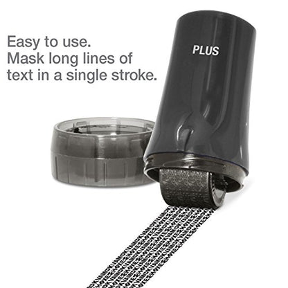 Guard Your ID Advanced 2.0 Rollers Identity for Theft Address Eraser and Security Prevention (Regular 3-Pack, Black) - color: Black, size: Regular 3-Pack
