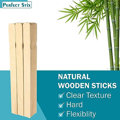 14" Wooden Paint Paddles - Mixing Sticks -Epoxy Stirrers- Pack of 500ct - size: 14"-Pack of 500ct