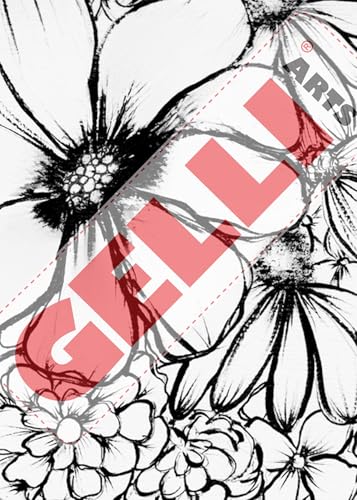 Gelli Arts Image Transfer Printables Wildflowers - 20 Floral Images Included, Use Gel Plates, Great for Teachers and Students of All Ages - color: Image Transfer Printables - Florals