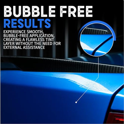 Durable Black Felt Edge Vinyl Squeegee Tool 4-Inch & Craft Knife (3-Pack) | Car Vinyl Film Wrapping Decal Window Tint Work, Professional Scratch Free Squeegee - color: Blue-2