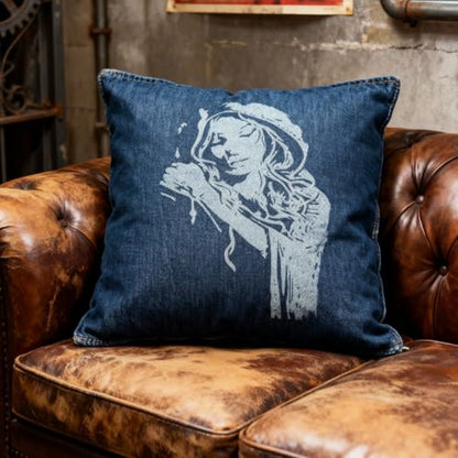 TIAMECH A4 Reusable Raincoat Girl Stencil for Painting | Hoodie Hat Girl Sleepy Resting Layering Template, DIY Wall Art, Wood Furniture, Scrapbook & Crafts (8.3x11.7inch) - style: Raincoat Girl