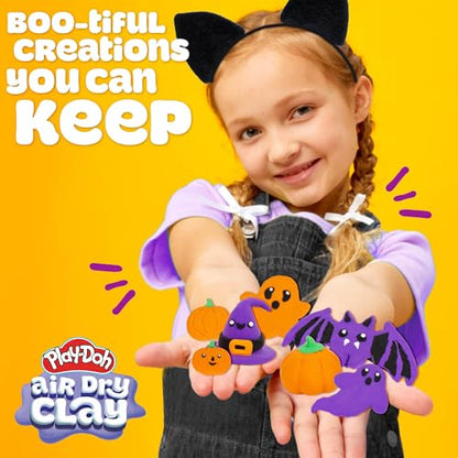Play-Doh Scented Air Dry Clay, 2-Pack Halloween Bundle, 1 Purple Grape, 1 Orange, Goodie Bag Stuffers, Art Supplies, Arts and Crafts for Kids, Craft Supplies, Toddler Party Favors - color: Halloween