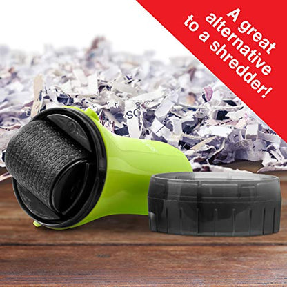 Guard Your ID Wide Advanced Roller 2.0 Identity Theft Prevention Security Stamp Green - color: Green, size: wide