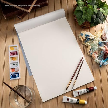 Bee Paper - 11"x 15" Cold Press Watcolor Paper Pad, 15 Sheets - size: 140 lb., 11-inch x 15-inch, 15 Sheet Tape Bound Pad