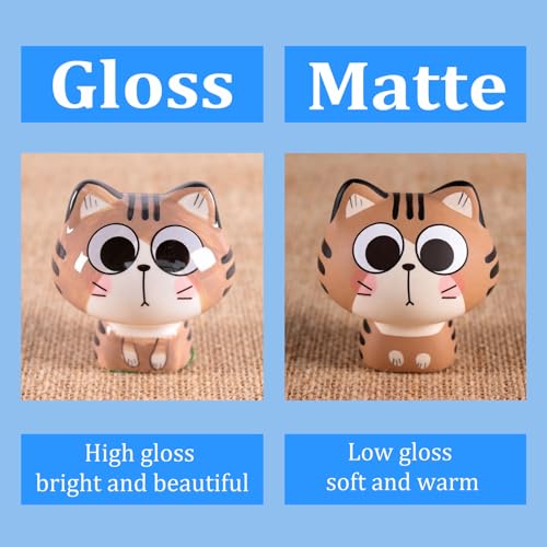 Air Dry Clay Glaze, 120ml Matte Finish, Prevent Clay Cracking, Scratch Resistant, Waterproof & Dustproof, for Crafts, Ceramics, Wood, Clay Sealant with Brush & Measuring Cup (4fl oz Matte) - color: Matte
