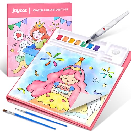 JoyCat Paint with Water Coloring Books for Toddlers, Watercolor Painting Sets for Kids Ages 3-5 4-8, Arts and Crafts Drawing Activities Toy Birthday Gifts for Boys Girls (Party) - style: Party