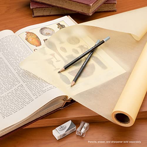 Bee Paper Canary Sketch and Trace Roll, 24-Inch by 20-Yards - color: Canary, size: 24-inch x 20-yard Roll