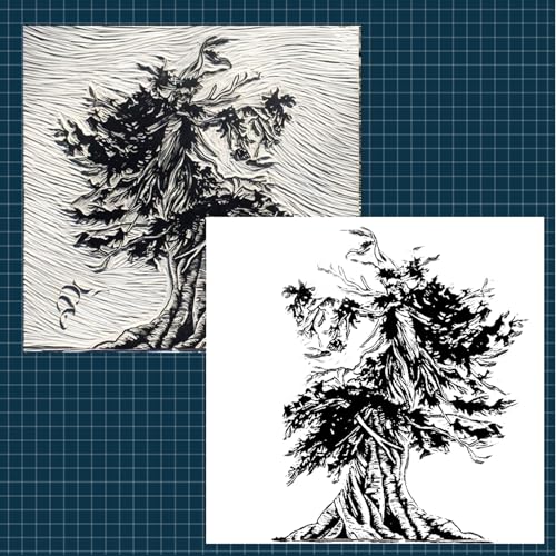 Falling in Art 12 * 12 Linoleum Carving Blocks, 2 Pack Soft Stamp Rubber Blocks for Crafts and Artists Printmaking, Gray,1/8" Thick - color: Gray, size: 12'' x 12'' 2 Pack