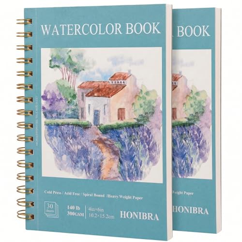 Watercolor Paper Pad - size: 4”×6“(2pack)