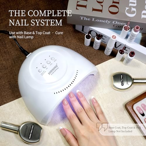 JODSONE 10 Colors Mocha Nail Art Gel Liner Set,5ml Nude Brown Gel Polish with Built-in Thin Brush,Fine Line Nail Art Pen Effect for Nails Design DIY Salon,Fall Brown Tones - color: LMK01-LMK10