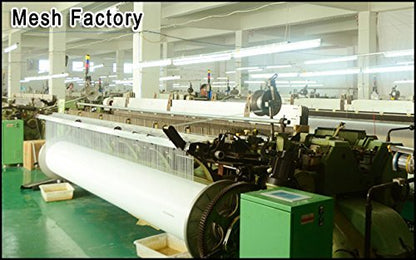 1 Yard 60 Mesh 50Inches Width Silk Screen Fabric (60Mesh (24T) White)