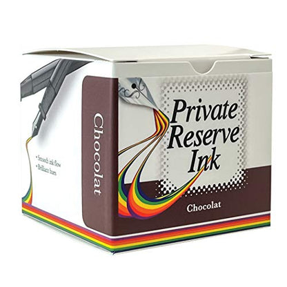 Private Reserve Premium Fountain Pen Ink, 60ml Bottle, Chocolat | Premium fountain pen ink with smooth flow, rich color, and reliable everyday writing performance. - color: Chocolat