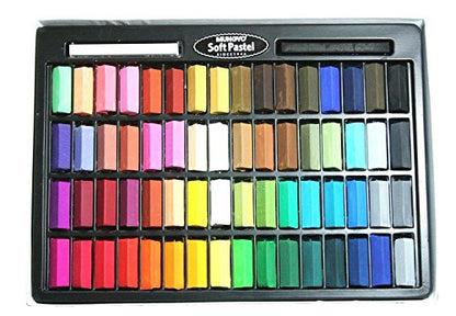 MUNGYO Soft Pastel 64 Color Set Square Chalk (US English Version) - style: Soft Pastel Set - Square Chalk (US English Version)