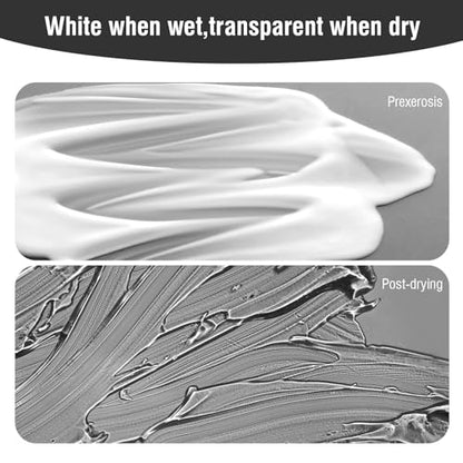 Falling in Art Clear Gesso for Acrylic Painting, Acrylic Gesso Primer for Oil Paints, 16 oz Non-Toxic Canvas Primer Surface Prep Medium - color: Clear