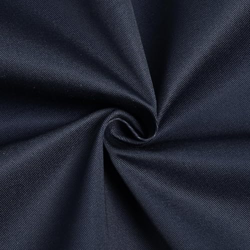 TFTAFAN Cobbler Apron Unisex Waterproof Apron with 2 Deep Pockets Art Smock for Painting Cleaning Artiest Apron work kitchen - color: Navy Blue