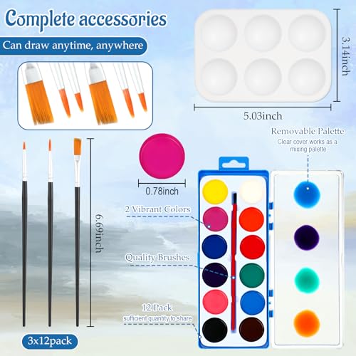 Ctosree 12 Sets Pre Drawn Canvas Kit for Painting Adults Sip and Paint Kit Art Pre Printed Canvas Bulk for Adult Date Night, Art Party & Holiday Gift(Summer Sunset,8 x 10 in) - size: 8 x 10 in, style: Summer Sunset
