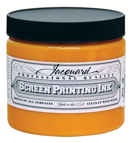 Jacquard Professional Screen Printing Ink, 16 oz., Golden Yellow