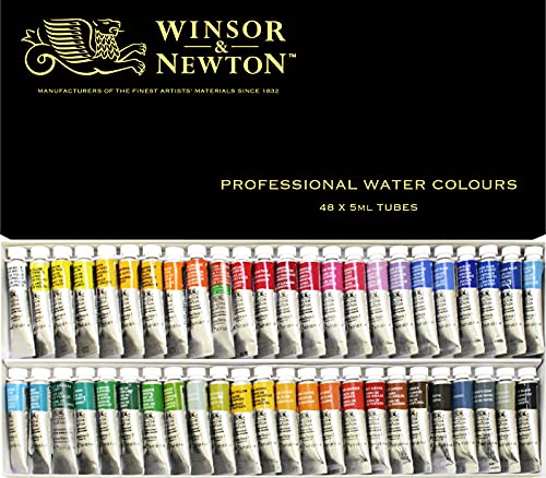 Winsor & Newton Artists Water 5ML tube 48C set (japan import) - color: Multicolor