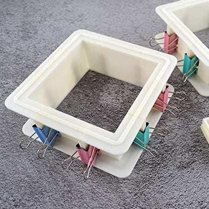 Mold Housing for Silicone Making Mold for Making Housing Frame for Resin Silicone Kit Liquid Rubber