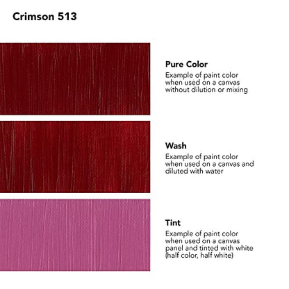 Daler Rowney System3 Crimson Heavy Body Acrylic Paint 59ml - Art Paint for Artists and Students - Artist Paint for Canvas Murals and More - Thick Acrylic Paint for All Skill Sets