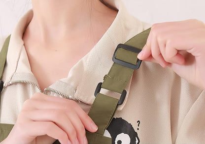 NEWGEM Waterproof Apron with Pockets for Women Cooking Painting Baking Gardening - color: 3 Pockets Green