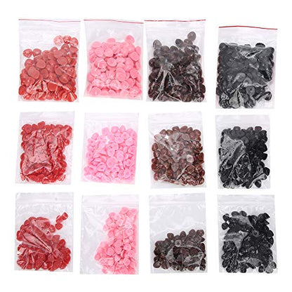 Complete Rubber Stamp Carving Kit, 4 Rubber Blocks 10 Parchment Sheets, 11 Blades, 2 Carving Knives and Roller for DIY Printmaking and Craft Engraving Projects (Black and Dark Blue)